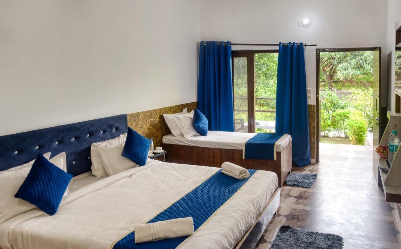 Shekhar Corbett Safari Camp, Hotel Resort , Near Kosi River, Khulbe Garden, Dhikuli, Jim Corbett Park, Ramnagar, Nainital, Uttrakhand Garjia Екстериор снимка